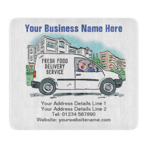 Fresh Food Delivery Service Cutting Board