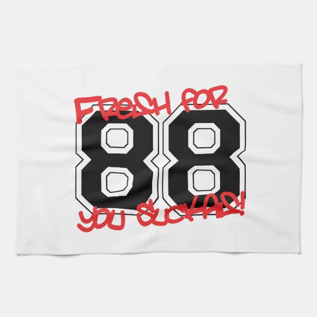 Fresh for '88 kitchen towel (Horizontal)
