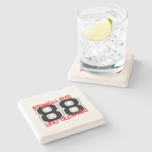 Fresh for '88 stone coaster
