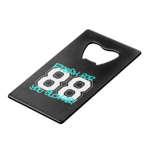 Fresh for '88 wallet bottle opener