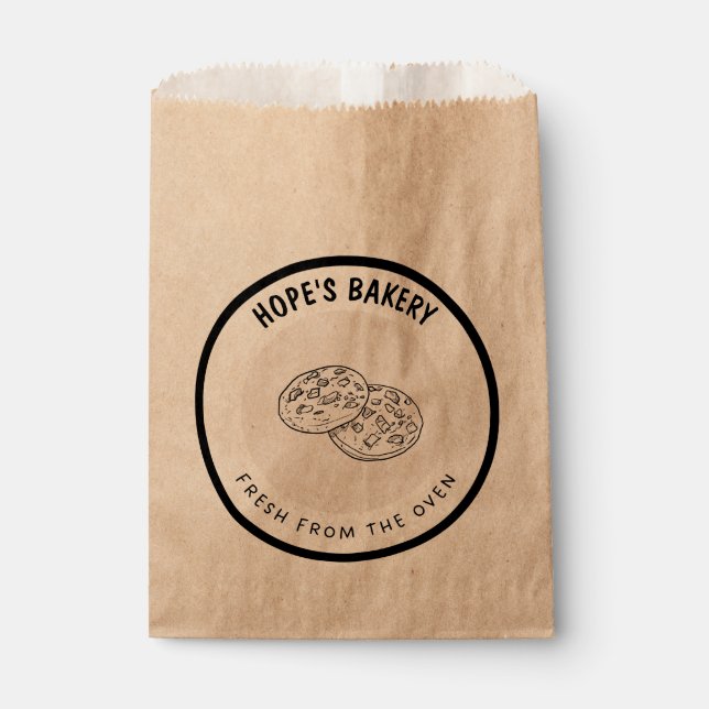 Fresh from oven  favour bag (Front)