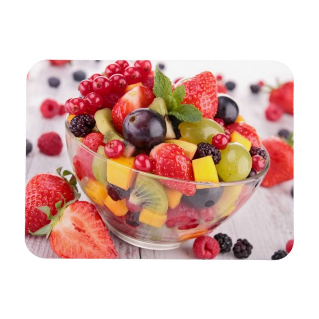Fresh fruit salad magnet (Horizontal)