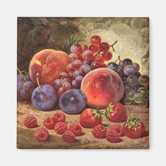 Fresh fruit still life. magnet (Front)