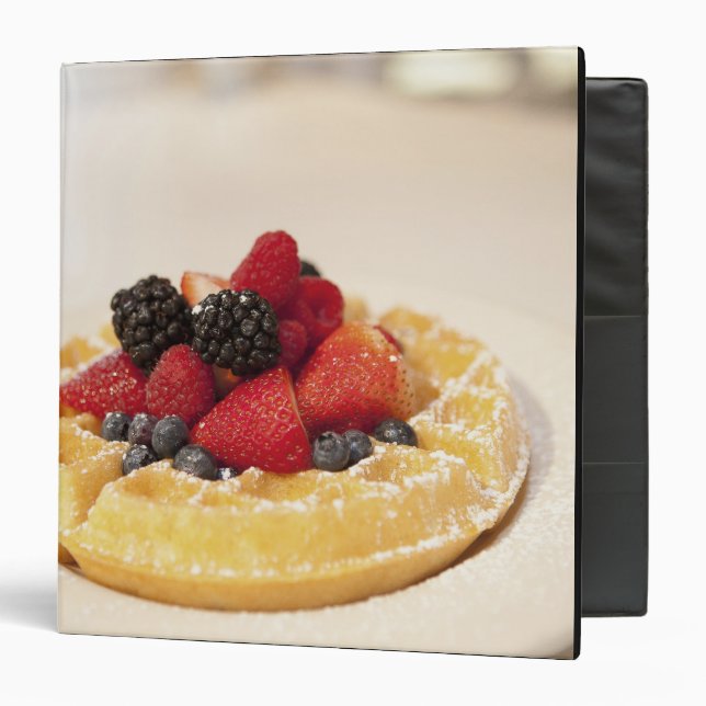 Fresh fruit waffle binder (Front/Inside)