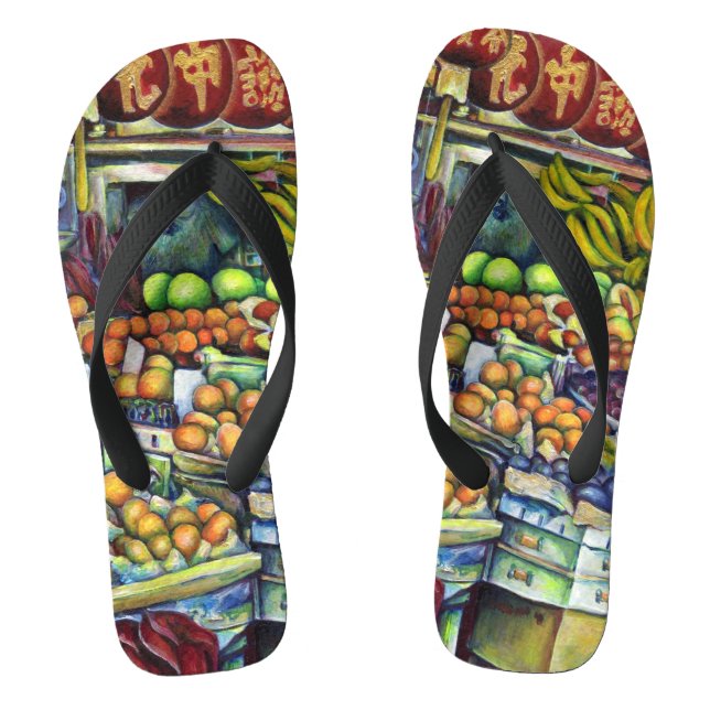 Fresh Fruit with Francis Flip Flops (Footbed)