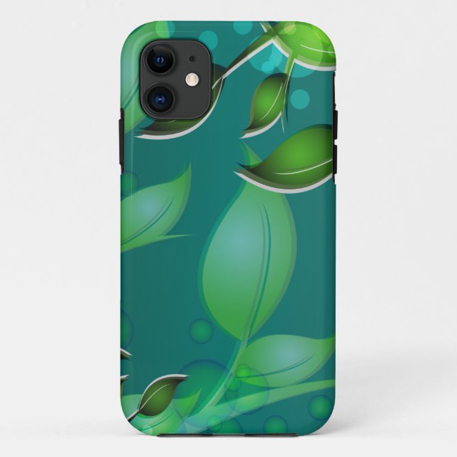 Fresh Garden Leaves Case-Mate iPhone Case (Back)