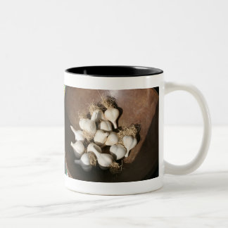 Fresh Garlic at Shaker Square Farmers Market Two-Tone Coffee Mug