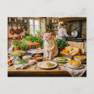 Fresh Gourmet Kitchen Selection Postcard