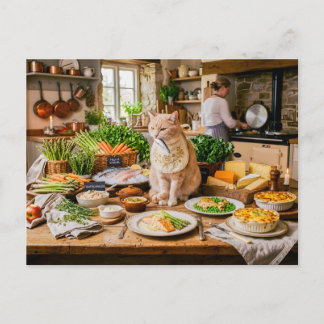Fresh Gourmet Kitchen Selection Postcard