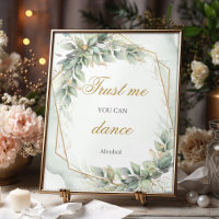 Fresh green eucalyptus gold Trust me you can dance