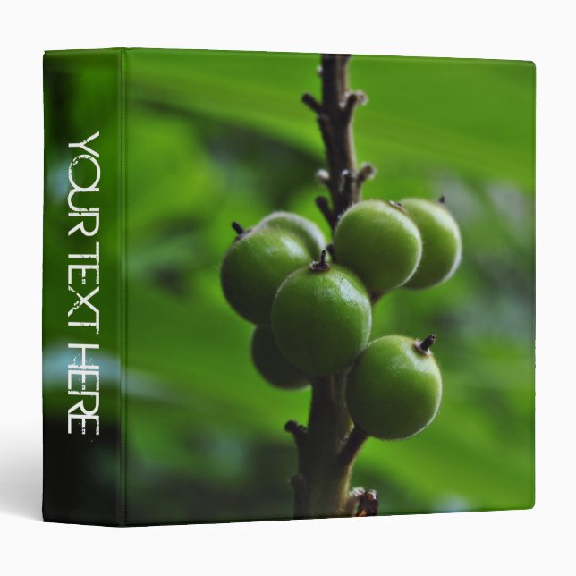 Fresh Green Nature Binder (Front/Spine)