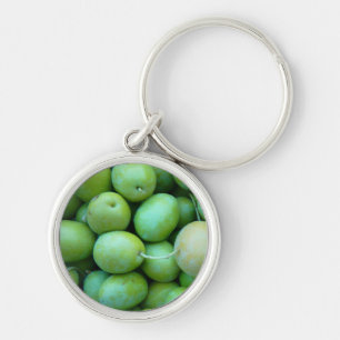 Fresh Green Olives Keychain