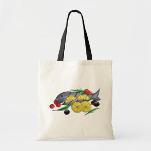 Fresh Grilled Fish Greek Mediterranean Seafood Tote Bag