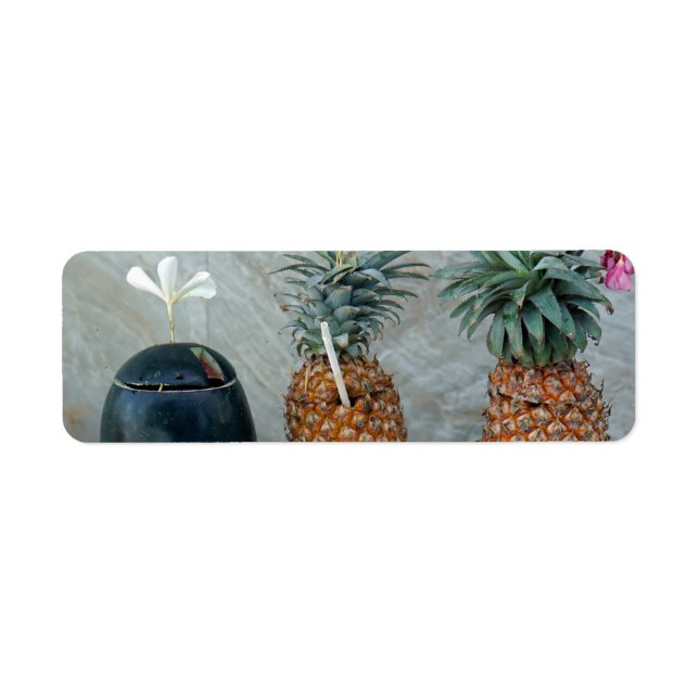 fresh healthy pineapple (Front)