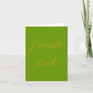 fresh ink card