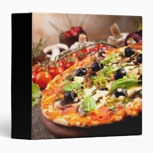 Fresh Italian pizza Binder