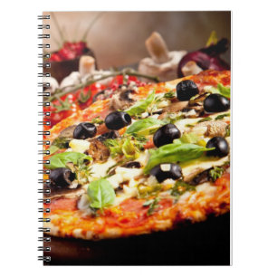 Fresh Italian pizza Notebook