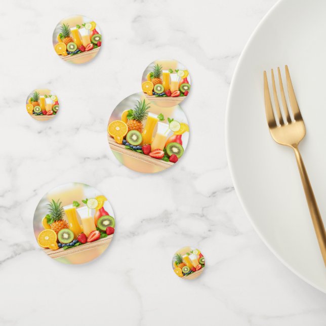 Fresh Juicy Fruits Confetti (Group)