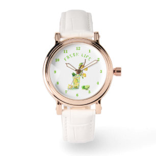 Fresh Lemon Drink Watch - Custom Text