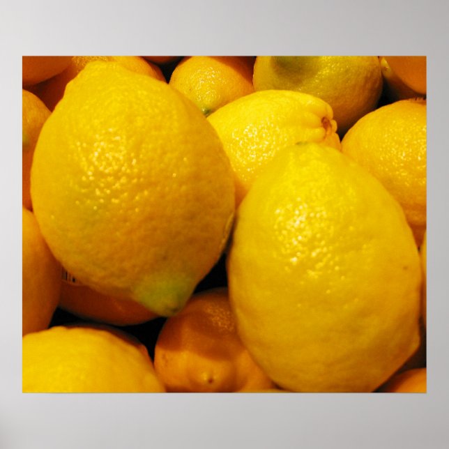 Fresh Lemons 24"x20" Poster (Front)