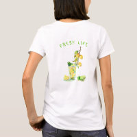 Fresh Lemons Drink T-Shirt - Custom Text