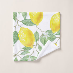 Fresh Lemons Wash Cloth