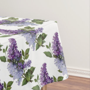 Fresh Lilacs - French Country Home Decor Tablecloth