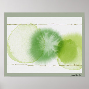 Fresh Lime Margaritas Poster
