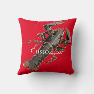 Fresh Maine Lobster Thunder_Cove Throw Pillow