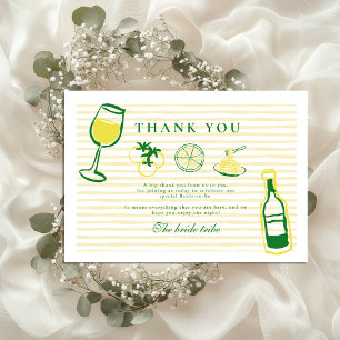 Fresh Market Celebration Shower Thank You Card
