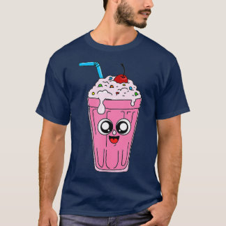 Fresh Milkshake with Face  Gift for Milkshakes T-Shirt