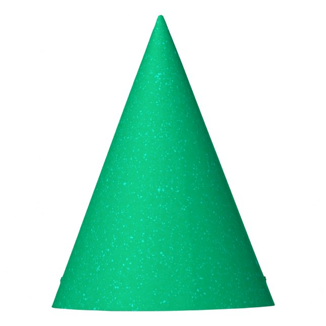 Fresh Mint Green Party Hat - Customizable (Front)