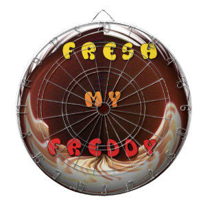 Fresh My Freddy Art Print Dartboard