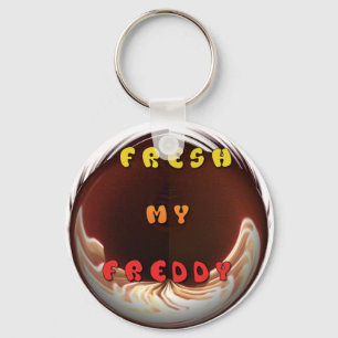 Fresh My Freddy Art Print Keychain