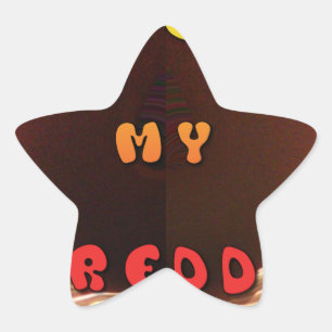 Fresh My Freddy Art Print Star Sticker