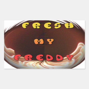 Fresh My Freddy Art Print Sticker