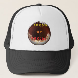Fresh My Freddy Art Print Trucker Hat