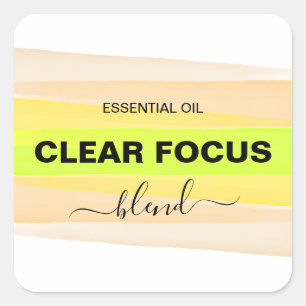 Fresh Neon Coloured Roller Bottle Labels