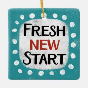 Fresh New Start Ornament