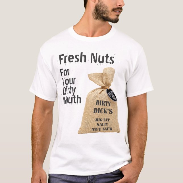 Fresh Nuts (White) T-Shirt (Front)