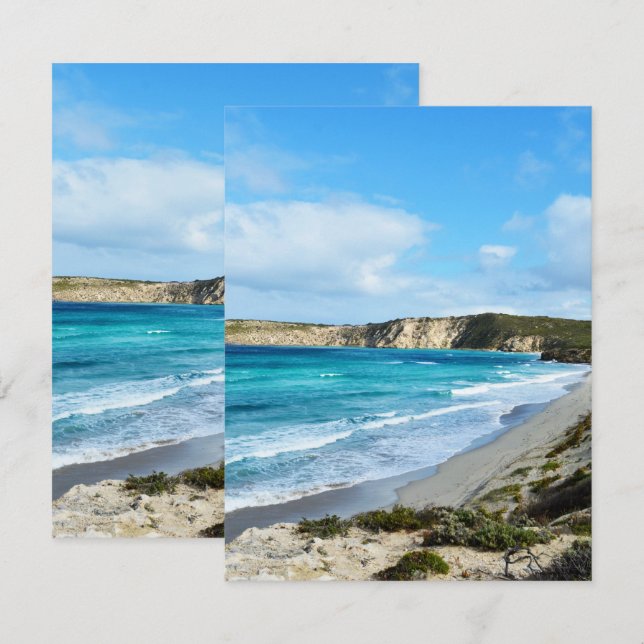 Fresh Ocean Breezes,   RSVP Card (Front/Back)