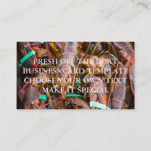 FRESH OFF THE BOAT BUSINESS CARD TEMPLATE