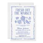 Fresh Off The Market Bridal Shower, Farmers Market