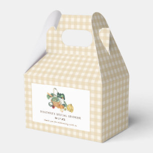 Fresh Off The Market Bridal Shower Favor Box
