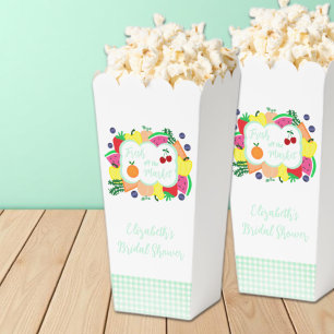 Fresh Off The Market Bridal Shower Favor Box