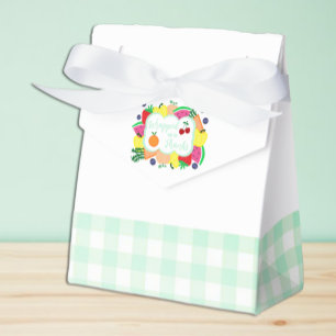 Fresh Off The Market Bridal Shower Favor Box