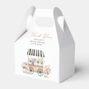 Fresh Off The Market Bridal Shower Favor Box