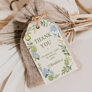 Fresh Off the Market Bridal Shower Gift Tags