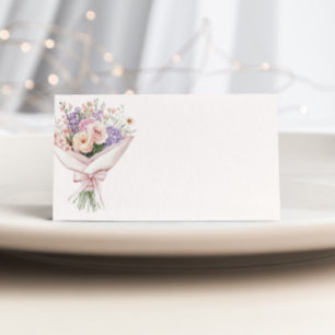 Fresh Off the market Bridal Shower Place Card