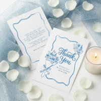 Fresh Off The Market Bridal Shower Thank You Card
